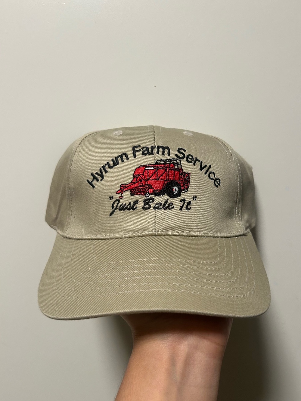 VINTAGE "JUST BALE IT" RURAL WORKWEAR CAP